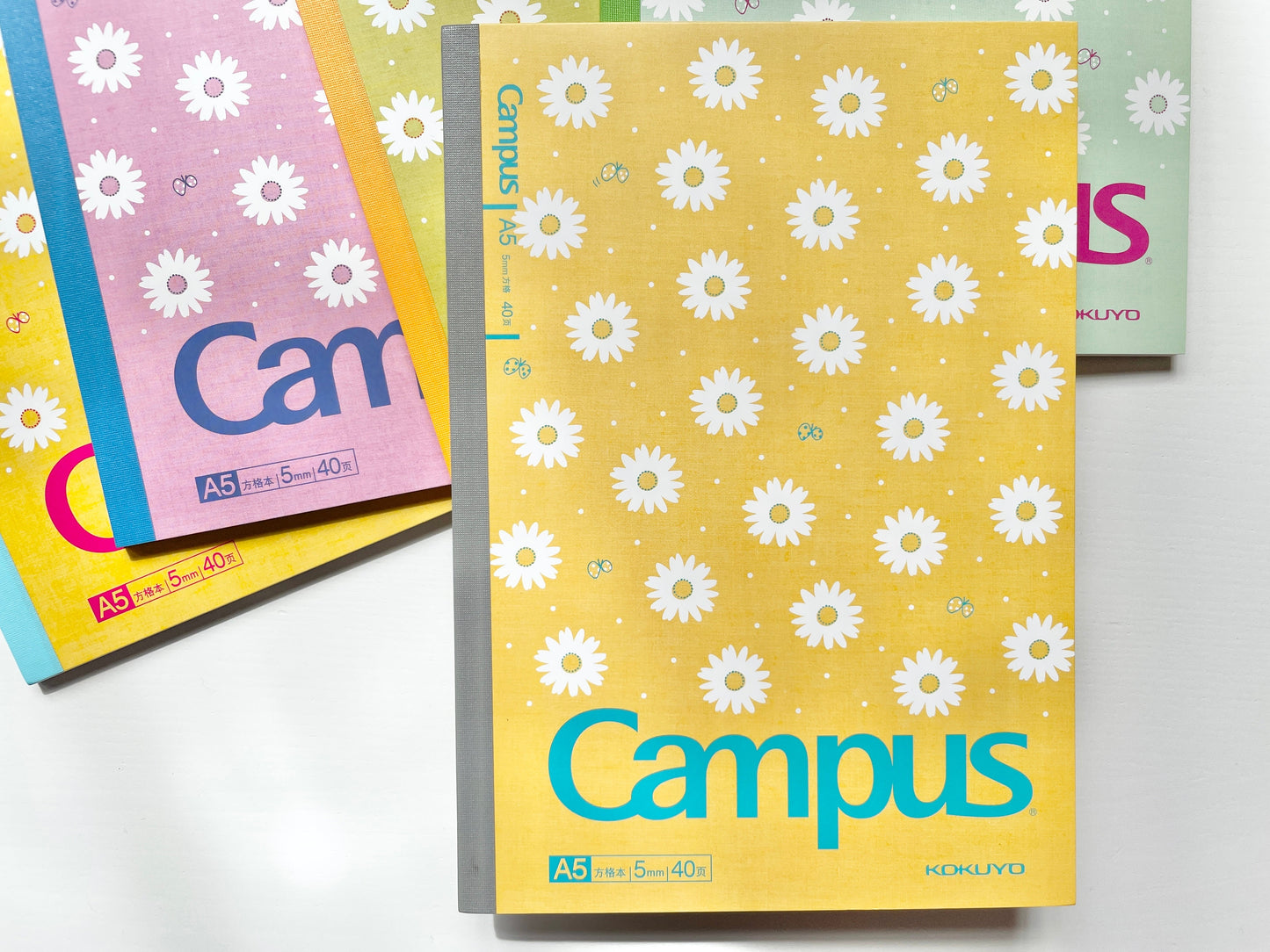 Campus A5 Daisy Notebook