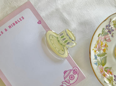 Tea Cup Jumbo Paperclips