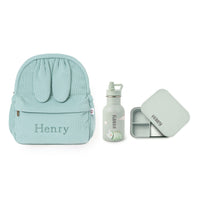 JBØRN Personalised Backpack, Water Bottle & Lunch Box Set