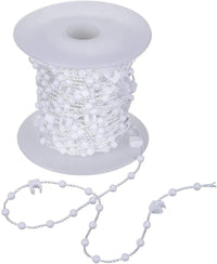 Vertical Blind Beaded Clip Bottom Chain - 89mm/3.5inch - 10 Metres