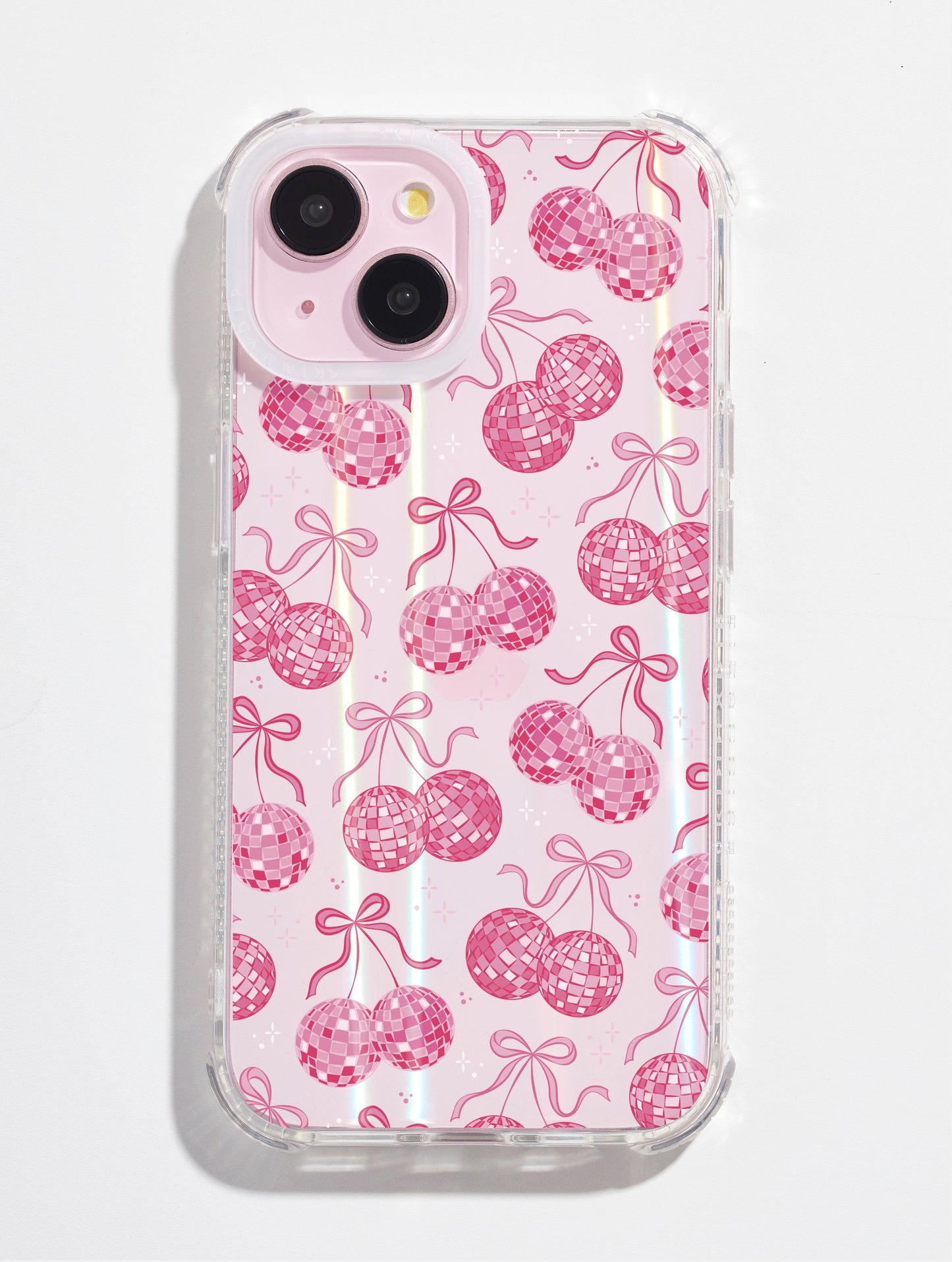Bow Disco Cherry Shock iPhone Case