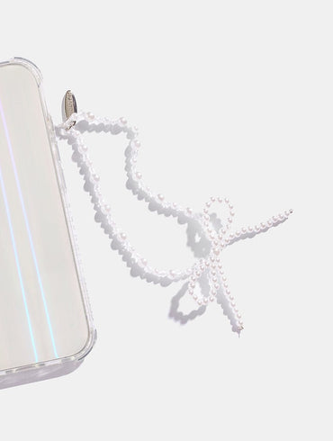 Bow Pearl Beaded Strap