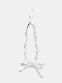 Bow Pearl Beaded Strap