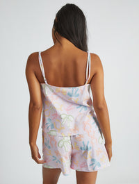 Bow Print Cami & Short Pyjama Set