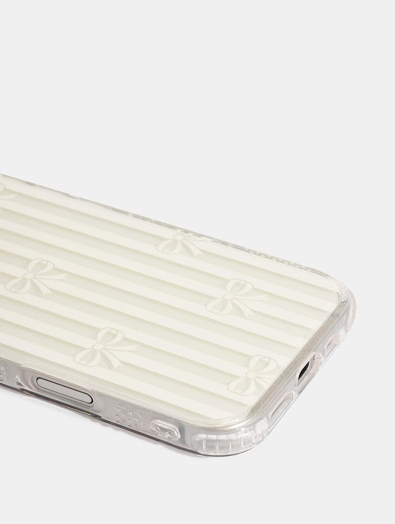 Bow Stripe Shock iPhone Case