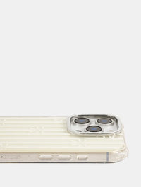 Bow Stripe Shock iPhone Case