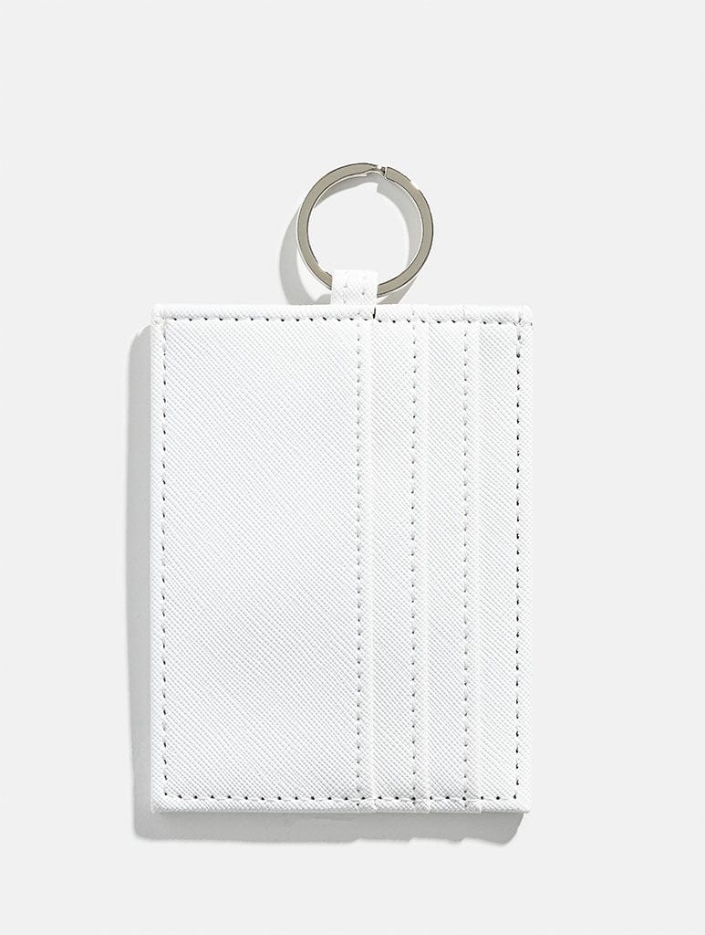 Burgundy Single Bow Card Holder