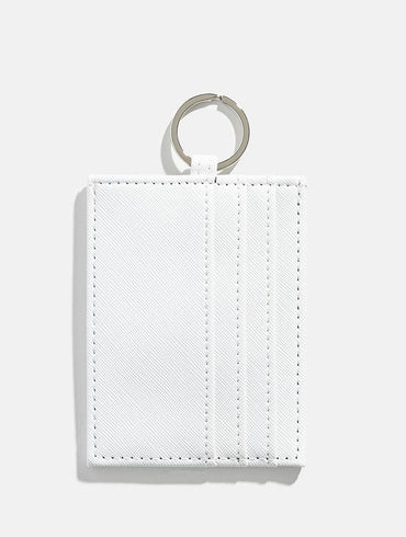 Burgundy Single Bow Card Holder