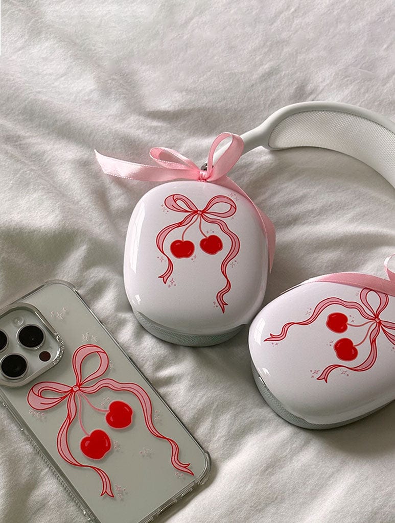 Cherry Bow AirPods Max Case in Gloss