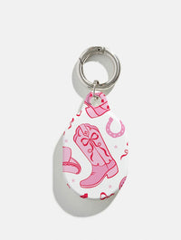 Coquette Cowgirl AirTag Case in Gloss