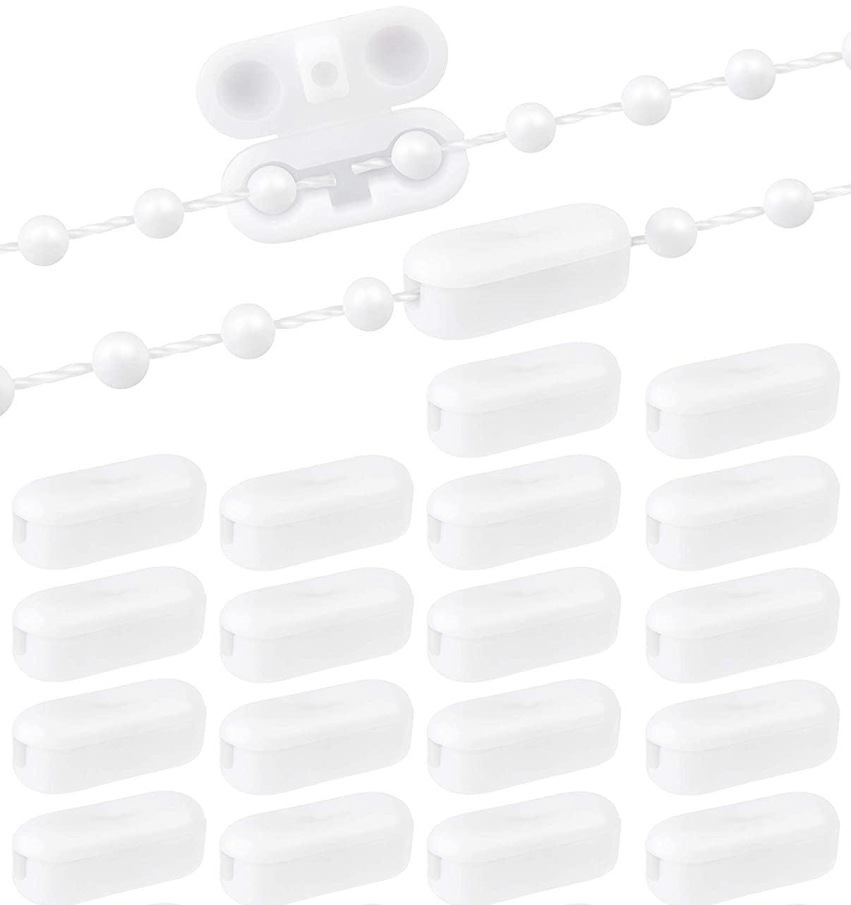 Blind Cord Connector - Chain Clips for Vertical Window Blinds (20 pack)