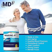 Marine Essentials- Marine D3 Omega 3 Calamari Ecklonia Cava DHA (60 Capsules)