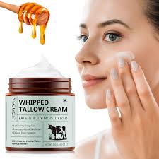 Tallow Honey Cream Glow Hydrating Skin Improve Elasticity Soft Bleaching Improve Dullness Firming Face Body Moisturizer Lotion