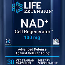 Life Extension, NAD+ Cell Regenerator, 100 mg, x 30 Vegetarian Capsules