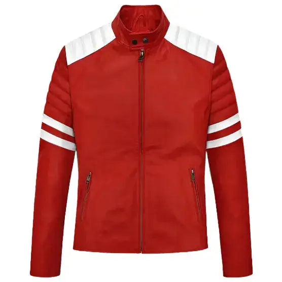 Fight Club Tyler Durden Leather Jacket-0