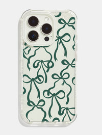 Green Bows Shock iPhone Case