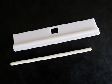 Vertical Blind Hanger 5" (127mm) Replacement White Hangers for Slats Louvre- 10