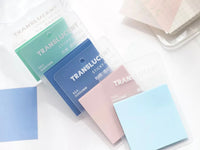 Coloured Transparent Sticky Notes