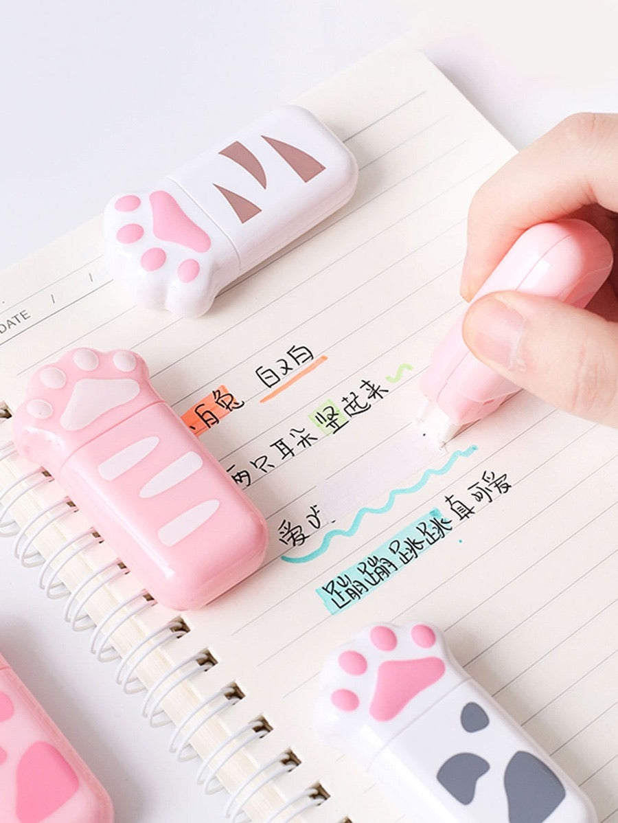 Kawaii Cat Paw Correction Tape