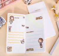 Weekly Planner Grid Notebook