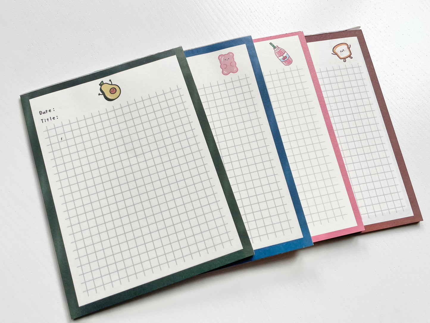 Kawaii Memo Pad Notepaper Sets