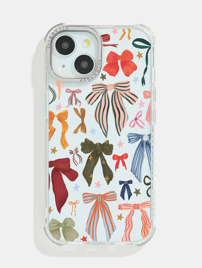 Kate Fox x Skinnydip Bows Shock iPhone Case