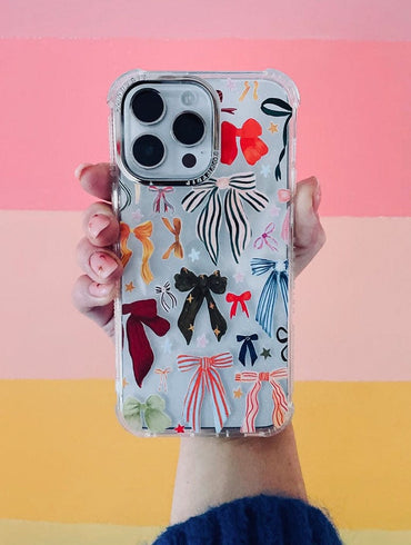 Kate Fox x Skinnydip Bows Shock iPhone Case