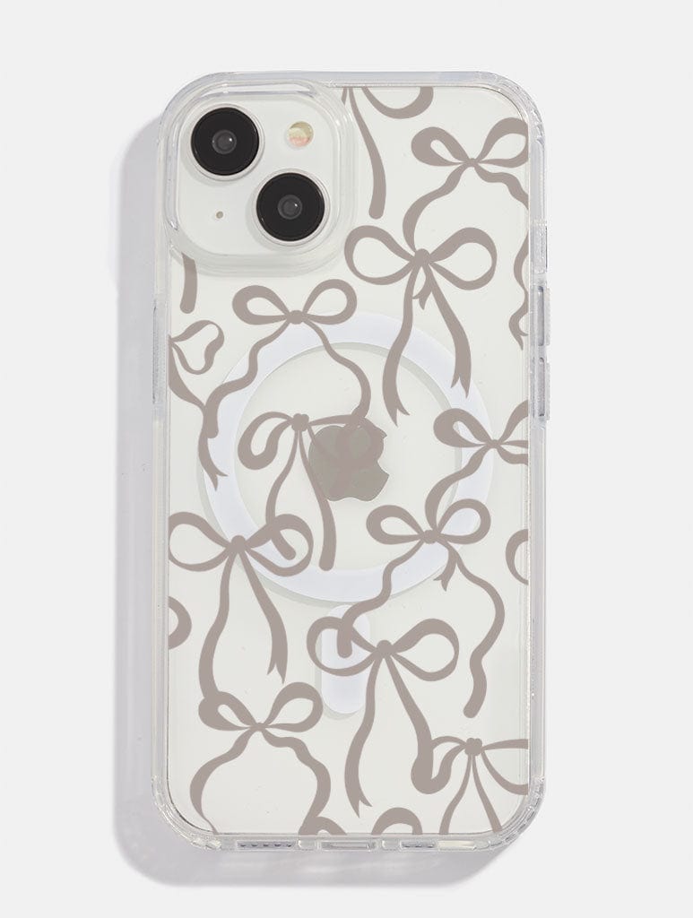 Neutral Bows MagSafe iPhone Case