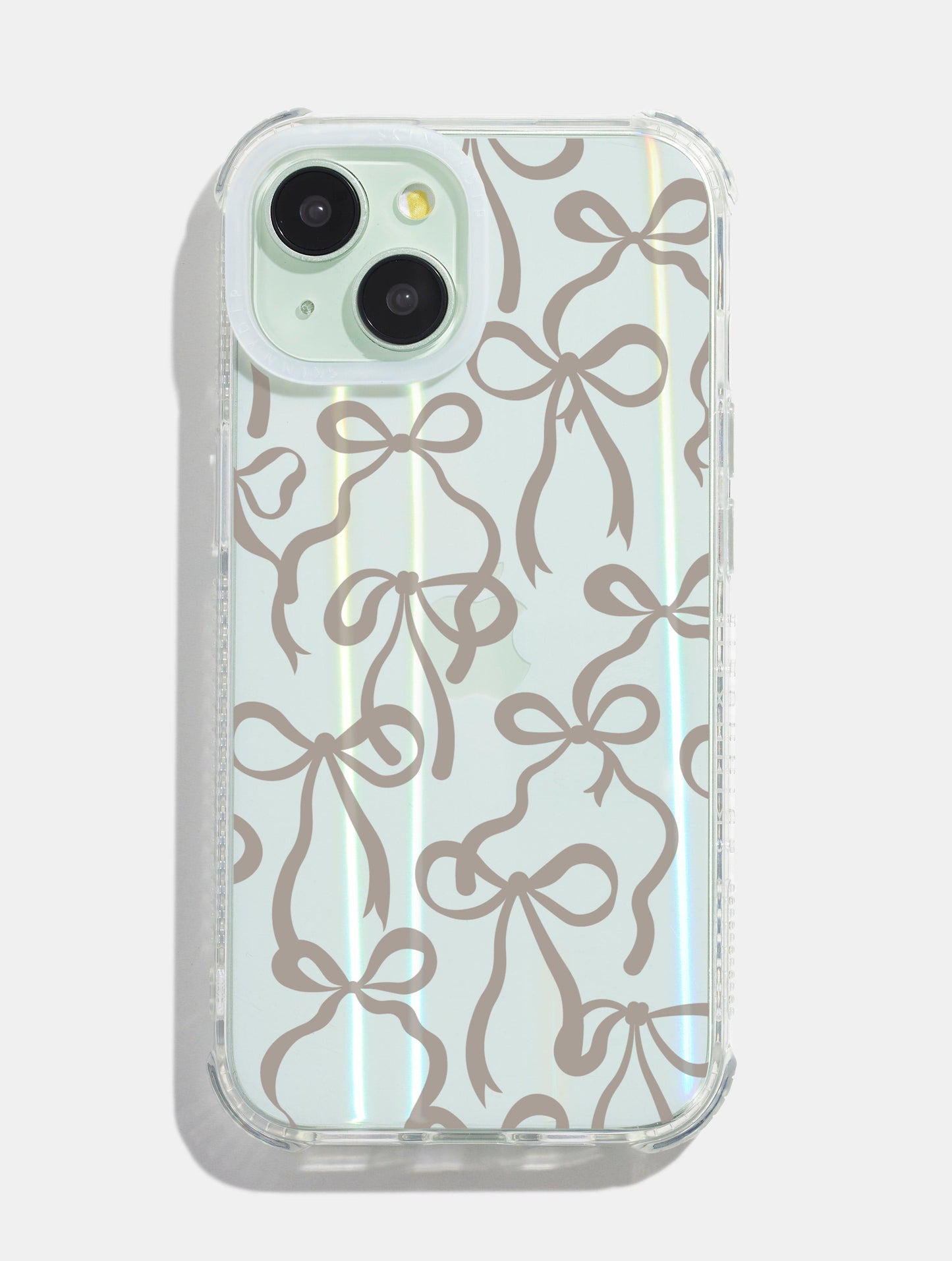 Neutral Bows Shock iPhone Case