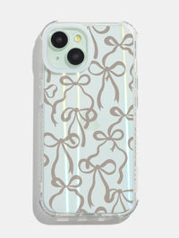 Neutral Bows Shock iPhone Case
