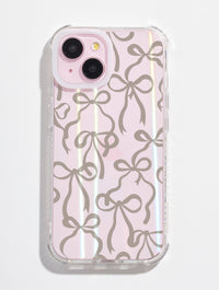Neutral Bows Shock iPhone Case