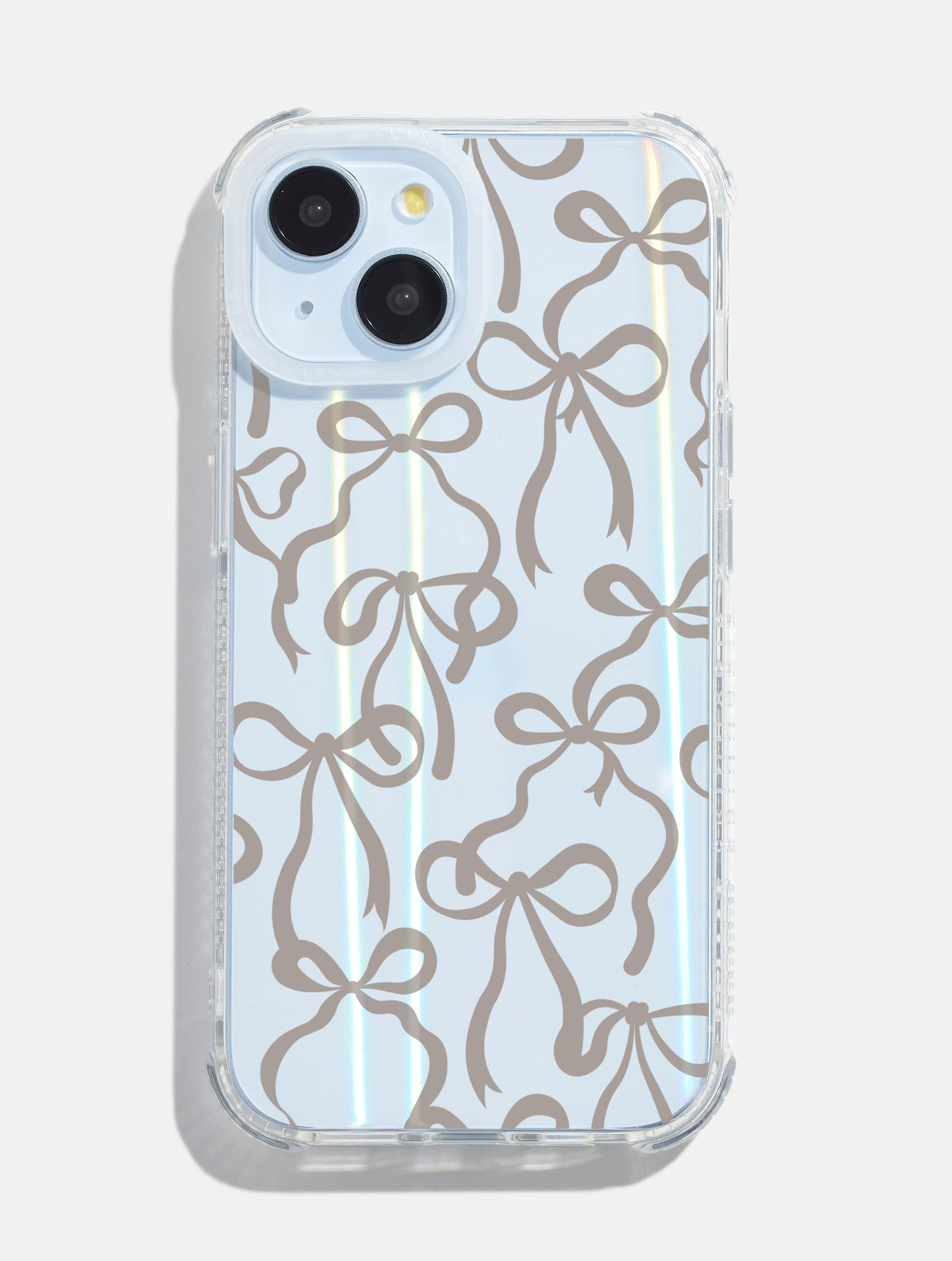 Neutral Bows Shock iPhone Case
