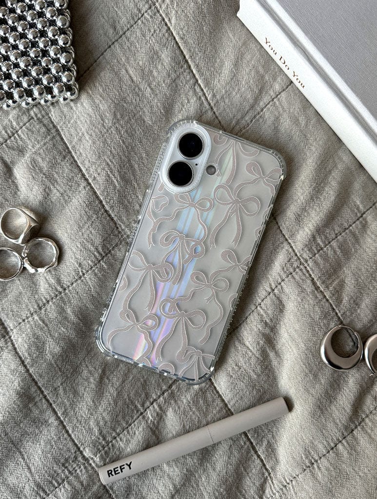 Neutral Bows Shock iPhone Case
