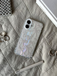 Neutral Bows Shock iPhone Case