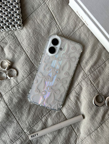 Neutral Bows Shock iPhone Case