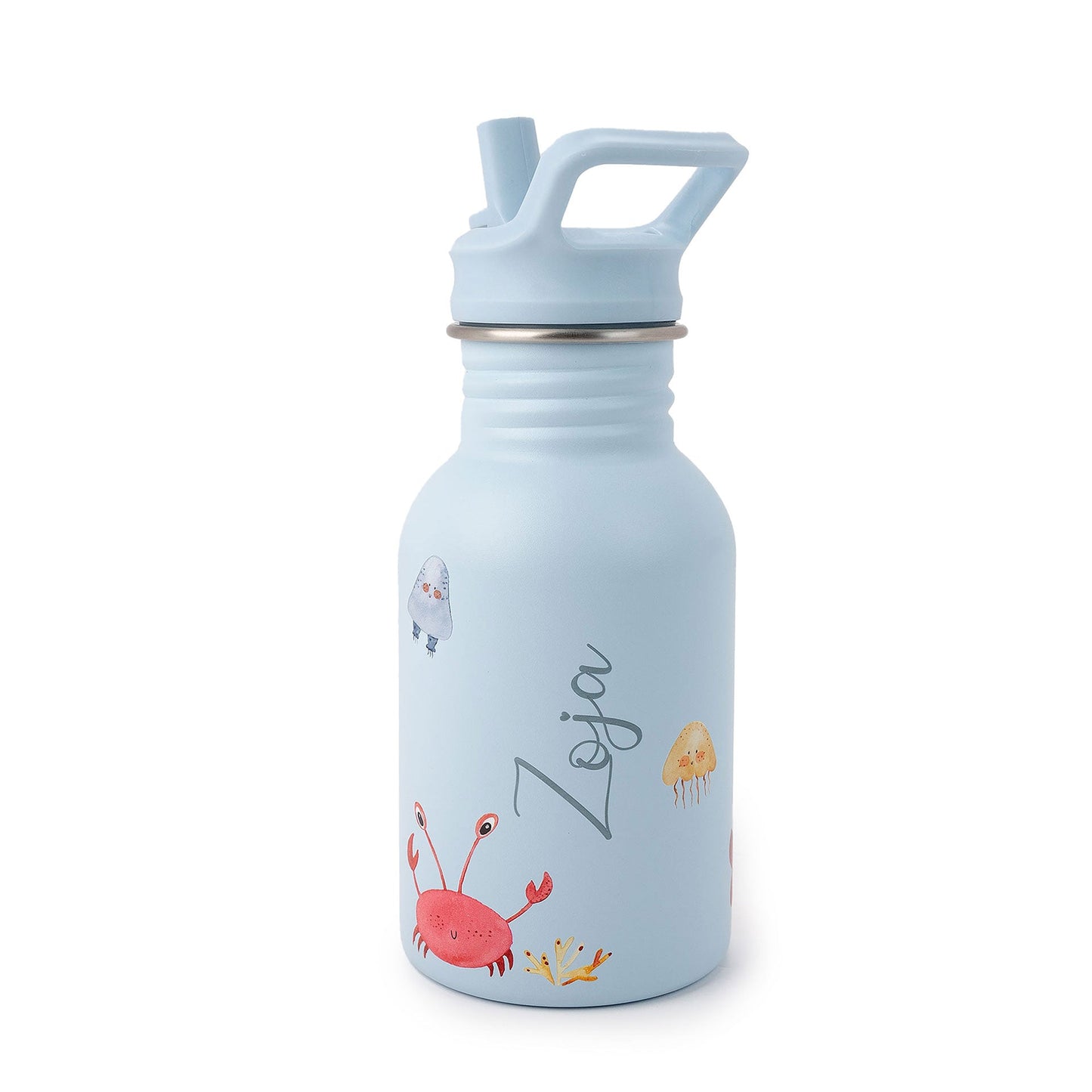JBØRN Personalised Stainless Steel Kids Water Bottle