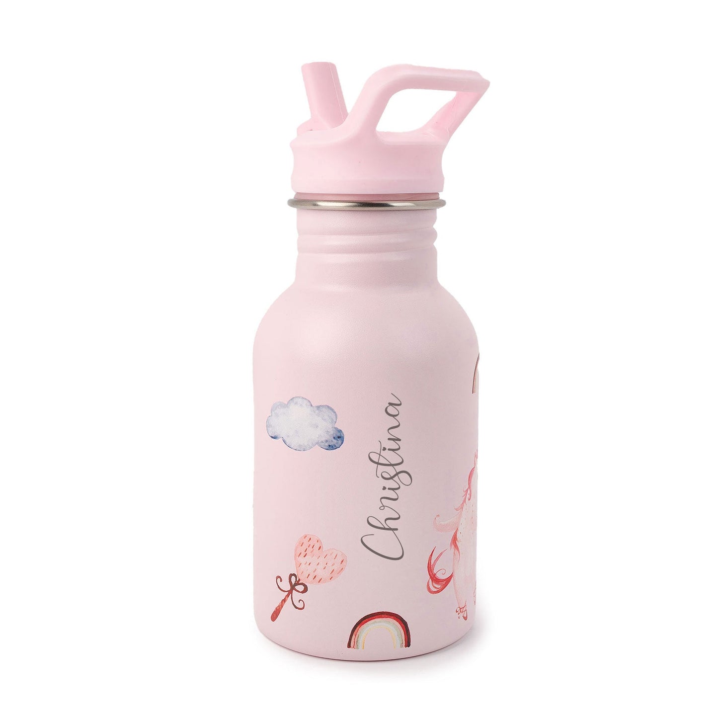 JBØRN Personalised Stainless Steel Kids Water Bottle