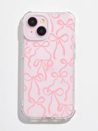 Pink Bows Shock iPhone Case