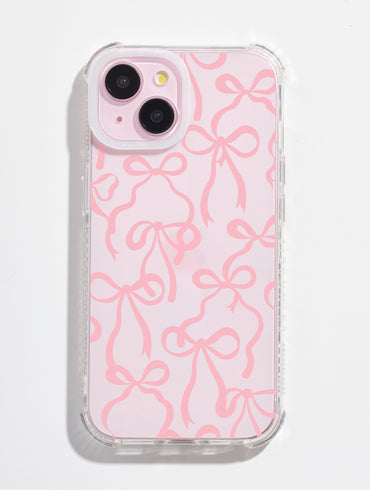 Pink Bows Shock iPhone Case