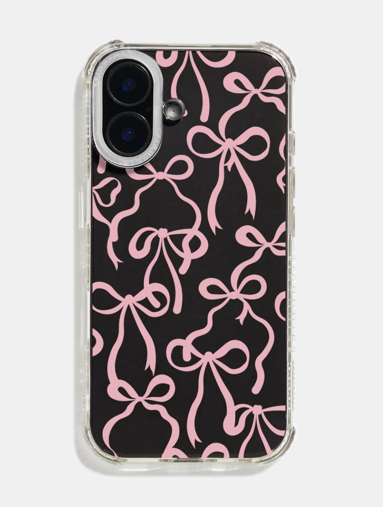 Pink Bows Shock iPhone Case