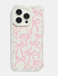 Pink Bows Shock iPhone Case
