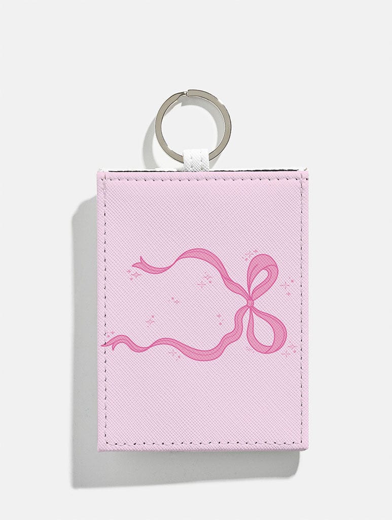 Pink Single Bow Card Holder