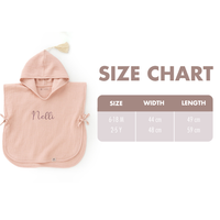 JBØRN Summer Gift Box | Hooded Poncho + Water Bottle + Snack Box