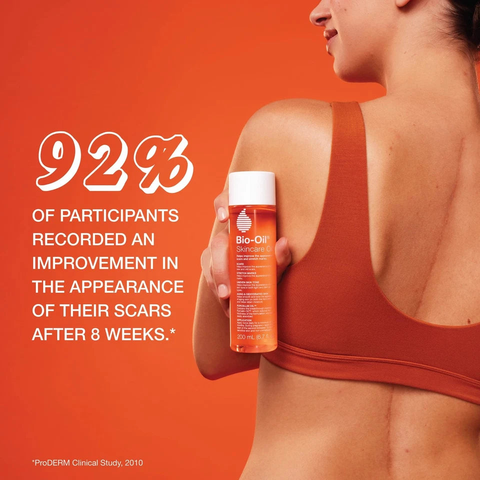 Bio-Oil Skincare Oil, Body Oil for Scars and Stretchmarks, Serum Hydrates Skin,