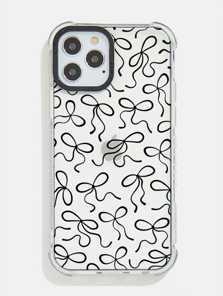 Squiggle Bows Shock iPhone Case