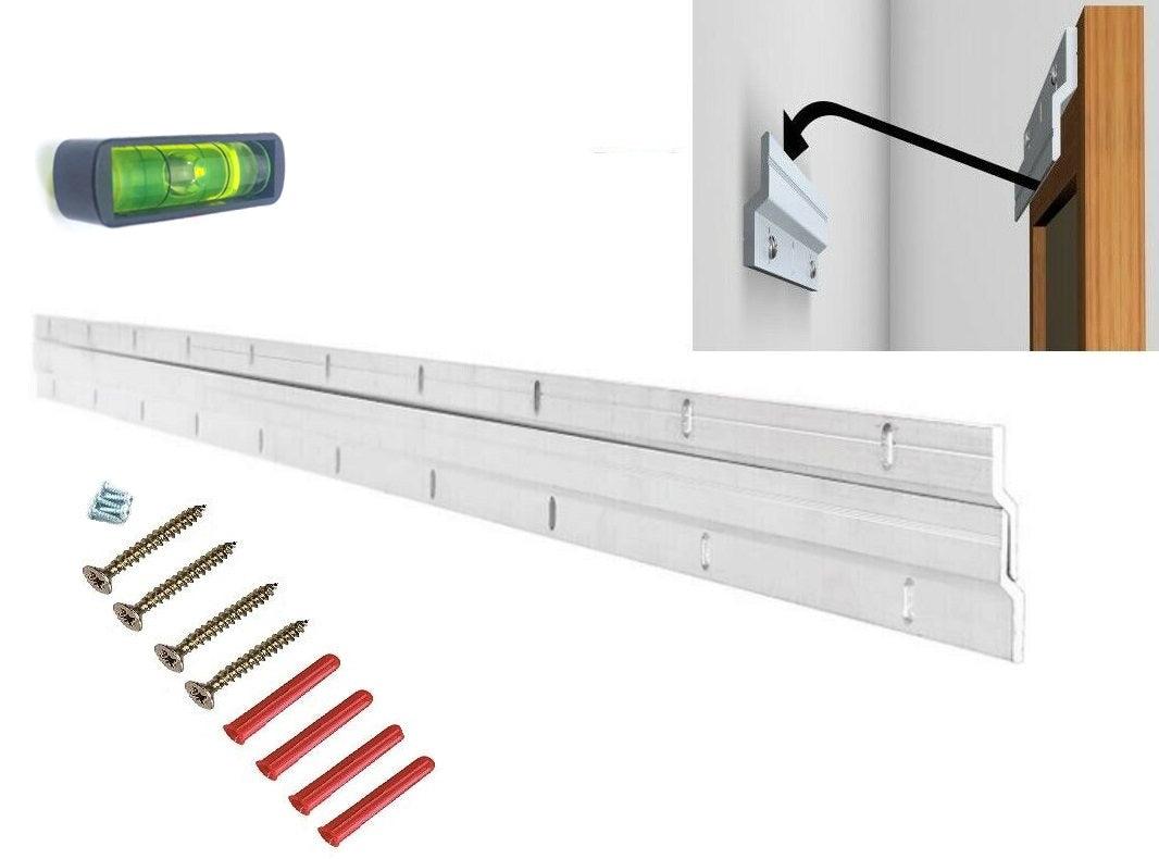 Heavy Duty Picture & Mirror Hanger Z Bar French Cleat 300mm Floating Hanging System